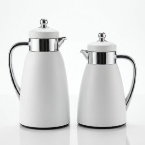 Lavin Luxury Flask Set 0.7ML+1L/ Arabic Fashion Coffee (Kawa) & Tea Thermos / ABS Body / Premium Glass Inner / Hot&Cold / HB - Image 15