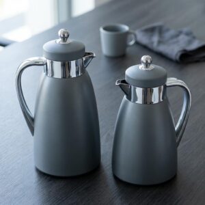 Lavin Luxury Flask Set 0.7ML+1L/ Arabic Fashion Coffee (Kawa) & Tea Thermos / ABS Body / Premium Glass Inner / Hot&Cold / HB - Image 9