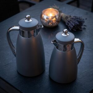 Lavin Luxury Flask Set 0.7ML+1L/ Arabic Fashion Coffee (Kawa) & Tea Thermos / ABS Body / Premium Glass Inner / Hot&Cold / HB - Image 13