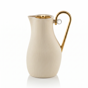 Lavin Luxurious Life Brand-1L Flask / Pink Glass/ Gold Handle/HB Collection - Image 6