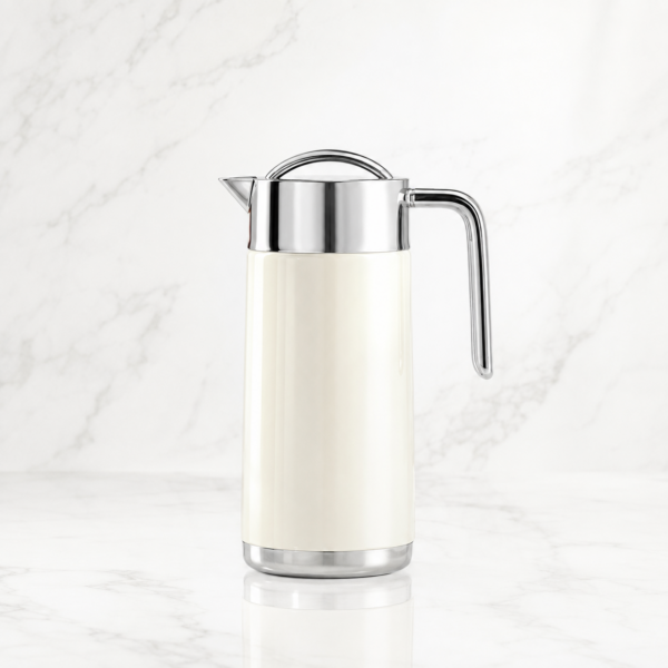 02 Hero White Cream Chrome Top Glossy Marble Home Basics