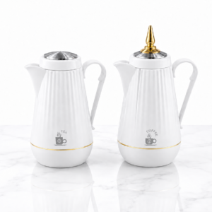 Lavidar Brand-Set of 2 pieces flask Tea&Coffee/1L+1L/Inner Glass/HB Collection - Image 3