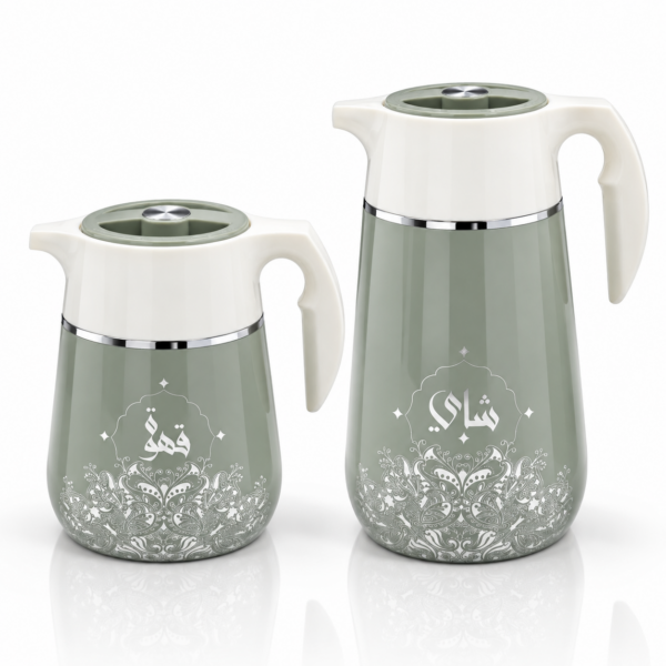 09 Hero Sage Silver Set Glossy White Home Basics