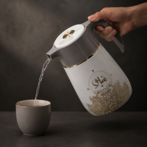 Lavidar Brand-Set of 2 pieces flask Tea&Coffee/500ML+1L/Inner Glass/HB Collection - Image 12